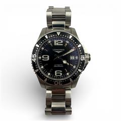 LONGINES HYDRO CONQUEST L3.741.4 Date Black Dial Automatic Men's Watch